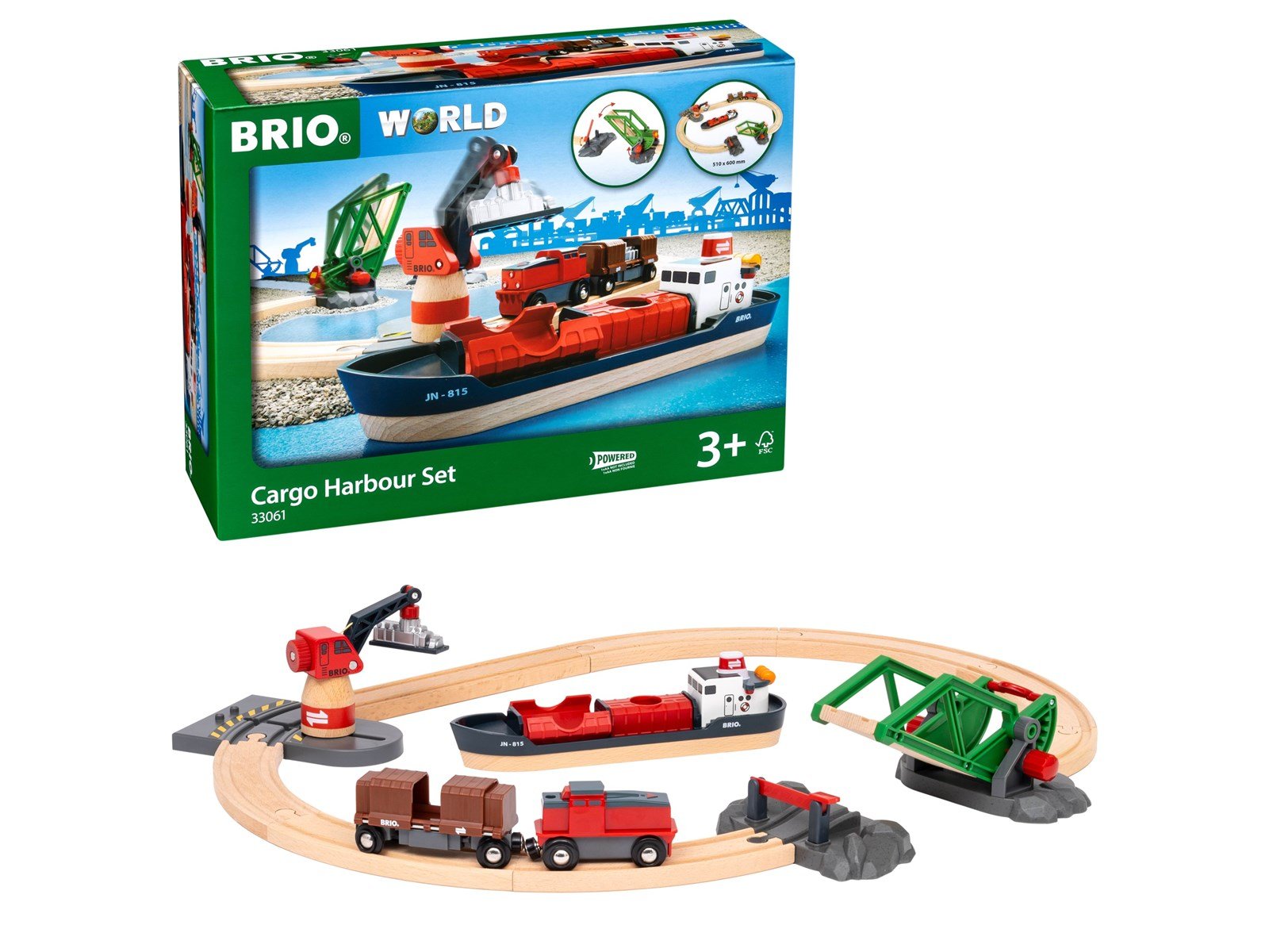 Brio Cargo Harbour Set Brio Cargo Harbour Set